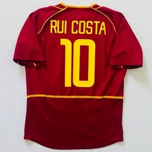 Portugal Rui Costa 2002 03 home jersey